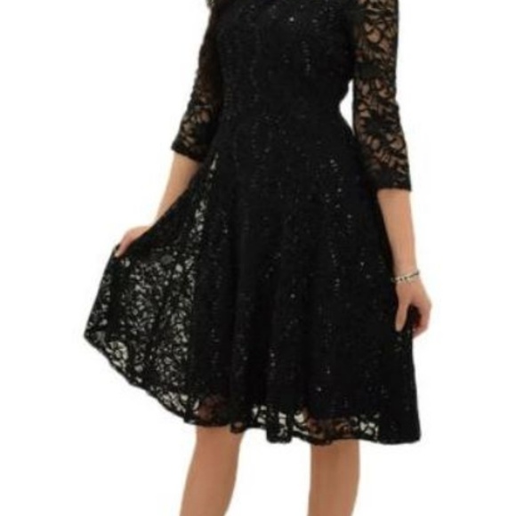 Rabbit Rabbit Rabbit Cold Shoulder Lace Dress 10​​ - Picture 5 of 8